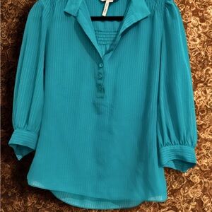 BCBG Teal Women's Blouse